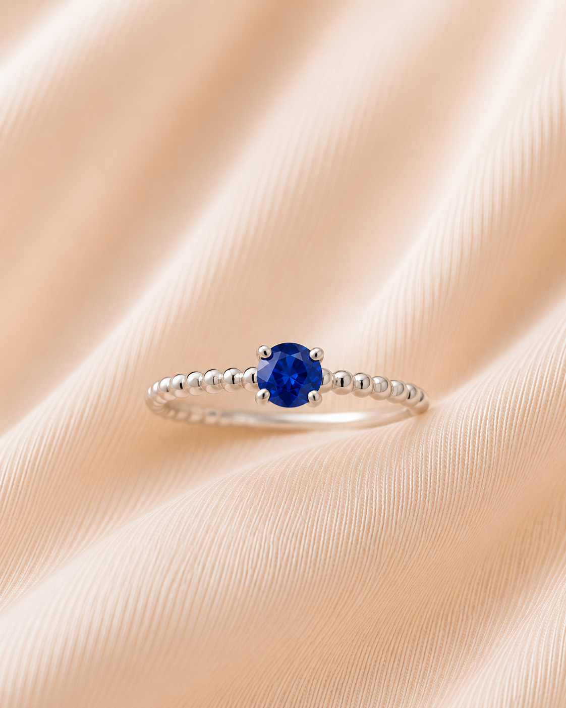 Anel delicata azul