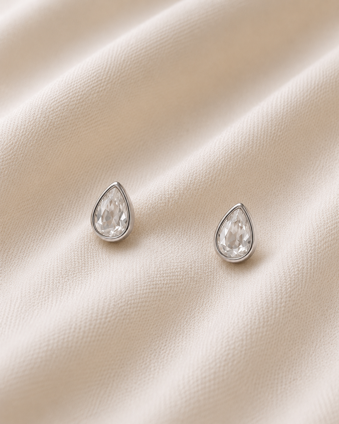 Brinco Gota Cristal